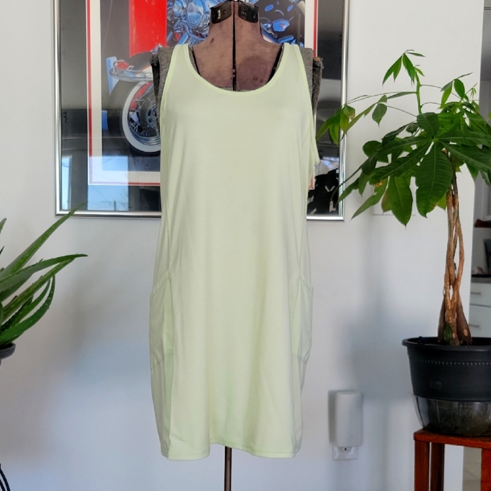 Calvin Klein Performance Dress Large Green